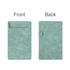 A5 magnetic clipboard in a soft teal colour, featuring a front pocket and a sturdy back with a clasp.