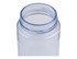 A drink bottle in light blue Tritan material, featuring a wide mouth opening and a smooth finish.