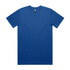 A blue classic tee t-shirt with short sleeves and a round neck. It features a logo at the neckline.