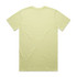 A light yellow Classic Tee featuring a simple design and a brand logo on the back.