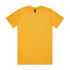 A vibrant yellow Classic Tee, featuring a plain design and a logo tag on the neckline.