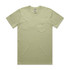 A green Classic Pocket Tee featuring a front pocket and a crew neck design, displayed flat against a white background.