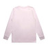 A light pink long-sleeve t-shirt with a plain back and no visible logos or branding.