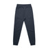 Track pants in a dark grey colour, featuring an elastic waistband and tapered legs. The product has a logo.