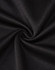 A close-up of black fabric, showcasing a smooth, textured surface suitable for a polo shirt.