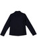 A ladies' corporate jacket in black, featuring a tailored fit and a logo on the back.