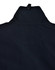A black ladies softshell hi-tech jacket featuring a high collar and zipper detail at the back.