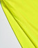 A close-up of a bright yellow polo shirt showing the fabric texture and stitching details.