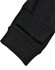 Black poly/cotton terry sweat pants featuring ribbed cuffs and a soft fabric finish. Includes a logo on the waistband.