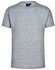 A plain beige unisex cotton T-shirt with short sleeves and a crew neckline, featuring a brand logo.