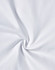 A close-up view of white fabric with a subtle texture, showing a spiral pattern in the material.
