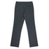Classic lady pants in dark grey with a straight-leg design and a single back pocket. Features a logo.