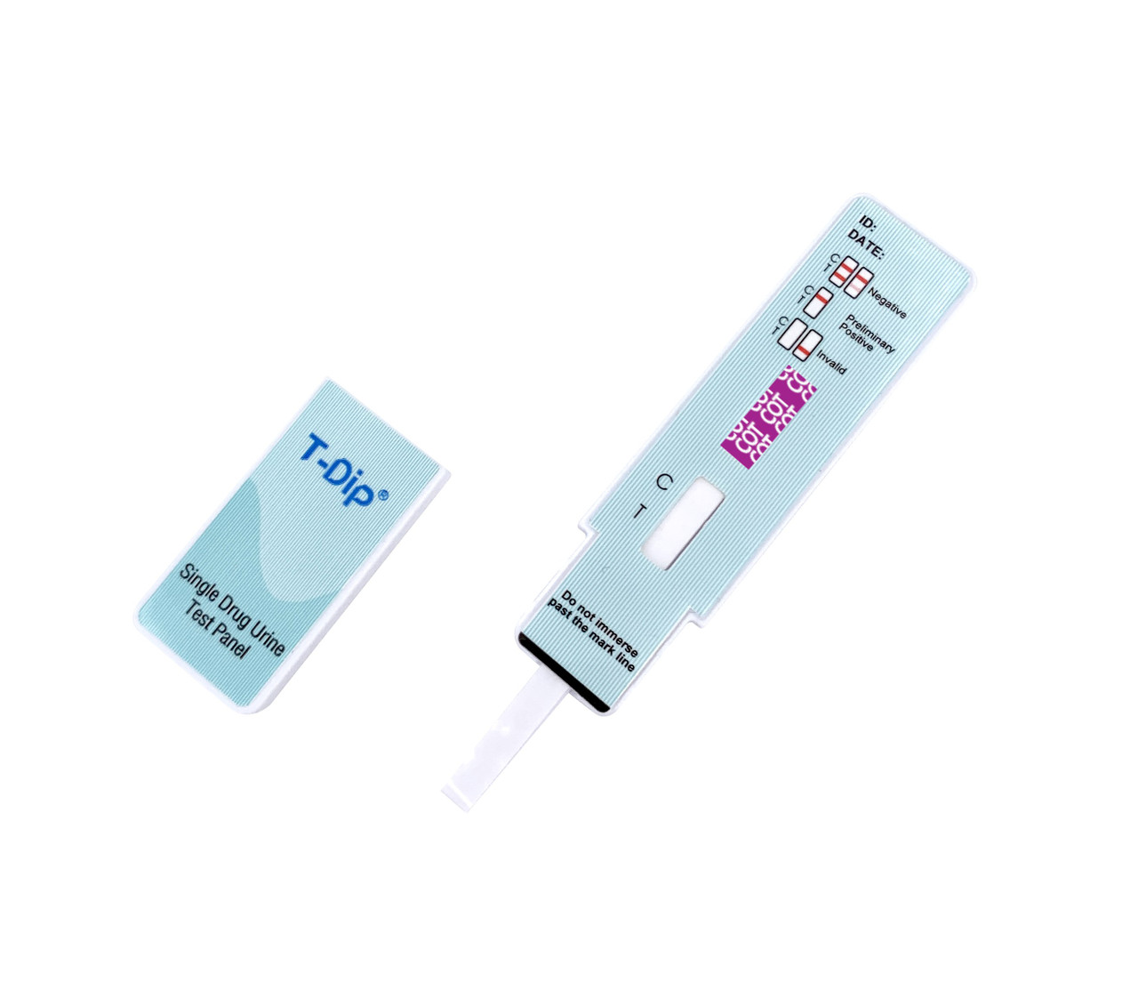 tobacco and drug test Nicotine Single Panel T-Dip Card tobacco and drug test Nicotine Single Panel T-Dip Card