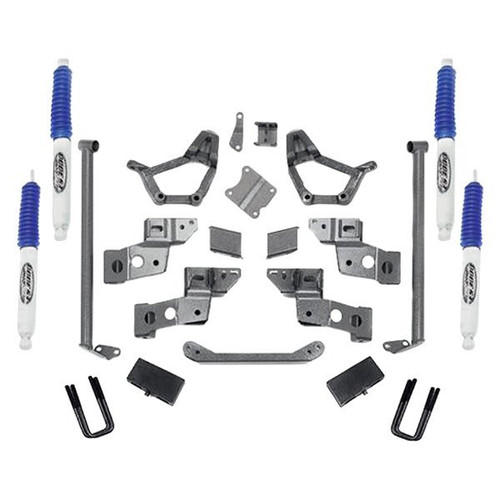 1986-1995 Toyota Pickup and 1986-1989 4 Runner 4" Stage II Lift Kit w/ 2.5" Wide Rear U-Bolts - Pro Comp K5055B
