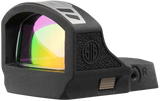 Sig Sauer Electro-Optics SOR02090 Romeo-RS Pro Black 1x31mm 6 MOA Green Dot Reticle