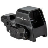 Sightmark SM26033R Ultra Shot R-Spec Black 1x 33x24mm, Illuminated Green/Red Multi Reticle/Red Laser Picatinny Rail Mount