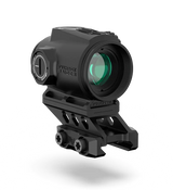Swampfox Optics RMPS120GB Raider Micro Prism Black 1x 20mm Tube Bullet Rise Compensation Reticle Green Laser
