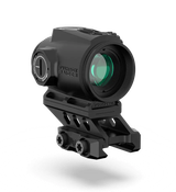 Swampfox Optics RMPS120GB Raider Micro Prism Black 1x 20mm Tube Bullet Rise Compensation Reticle Green Laser