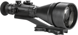 AGM Global Vision 15WP6623484111 Wolverine Pro-6 3AW1 Night Vision Rifle Scope Matte Black 6x100mm Gen 3 Auto-Gated White Phosphor Level 1 Illuminated Red Chevron w/Ballistic Drop Reticle