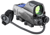 Meprolight USA 0687753 MOR PRO  Black 1 x 30 mm 4.3 MOA Dot Red & IR Laser
