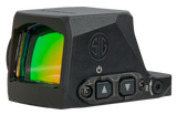 Sig Sauer Electro-Optics SORX1470 Romeo-X Enclosed Compact Black 1x24mm Illuminated Green Circle w/Dot Reticle RX Footprint Mount
