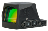 Sig Sauer Electro-Optics SORX1470 Romeo-X Enclosed Compact Black 1x24mm Illuminated Green Circle w/Dot Reticle RX Footprint Mount