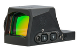 Sig Sauer Electro-Optics SORX1380 Romeo-X Enclosed Pro Black 1x24mm 3MOA Green Dot Reticle RX Footprint Mount