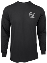 Glock AP96102 Perfection Long Sleeve Tee Black Pre-Shrunk Cotton Long Sleeve 2XL