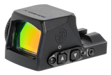 Sig Sauer Electro-Optics SORX1070 Romeo-X Pro Black 1x24mm Illuminated Green Circle w/Dot Reticle RX Footprint Mount
