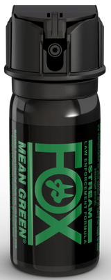 Fox Labs 156MGS Mean Green  Capsaicinoids 2 oz Black Spray Features Green Staining To ID Assaliant