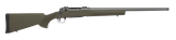 Savage Arms 58031 110 Trail Hunter 243 Win 4+1 22" Threaded/Medium Heavy Profile, Tungsten Gray Cerakote Barrel/Rec, OD Green Hogue Overmold Stock, Adj. AccuTrigger, Weaver Base