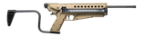 Kel-Tec R50TAN R50  5.7x28mm 50+1 16.10" Threaded Barrel, Tan Receiver & Polymer Grip, Side-Folding Stock, Adjustable Sights, QD Sling Mount