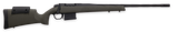 Weatherby 3WRXP270NR6B 307 Range XP 270 Win 5+1 24" Fluted Barrel, Black Barrel/Rec, OD Green Synthetic Stock with Adj. Cheek Rest, Accubrake Muzzle Brake, TriggerTech Trigger