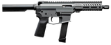 Angstadt Arms AAUDP09PG6 UDP-9  9mm Luger 15+1 6" Black Melonite Threaded Barrel, 5.50" Free Float M-LOK Handguards, Tactical Gray Cerakote Aluminum Picatinny Rail Receiver, Black B5 Grips