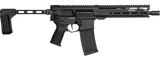 CMMG 30AC50F-AB Dissent MK4 300 Blackout 30+1 10.50" Black Nitride Threaded Barrel, 5.50" M-LOK Handguard, Black Armor Cerakote Aluminum Picatinny Rail Receiver, Black CMMG Zeroed Grip