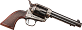 Taylors & Company 556205DE Short Stroke Smoke Wagon  357 Mag 6rd 5.50" Blued Cylinder & Barrel Color Case Hardened Steel Frame Checkered Walnut Navy Size Grip (Taylor Tuned)