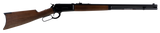 Winchester Repeating Arms 534175171 Model 1886 Short Rifle 45-90 Win 8+1 24" Brushed Polish Blued Sporter Barrel, Drilled & Tapped Steel Receiver, Grade I Satin Walnut Straight Grip Stock