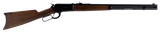Winchester Repeating Arms 534175171 Model 1886 Short Rifle 45-90 Win 8+1 24" Brushed Polish Blued Sporter Barrel, Drilled & Tapped Steel Receiver, Grade I Satin Walnut Straight Grip Stock