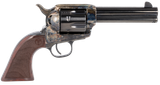Taylors & Company 550812 Smoke Wagon  45 Colt (LC) Caliber with 4.75" Blued Finish Barrel, 6rd Capacity Blued Finish Cylinder, Color Case Hardened Finish Steel Frame & Checkered Walnut Grip