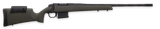 Weatherby 3WRXP65RWR6B 307 Range XP 6.5 Wthby RPM 5+1 24" Fluted Barrel, Black Barrel/Rec, OD Green Synthetic Stock with Adj. Cheek Rest, Accubrake Muzzle Brake, TriggerTech Trigger