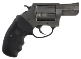 Charter Arms 64420 Bulldog  Large 44 S&W Spl 5 Shot, 2.50" Black Nitride Steel Barrel, Cylinder & Frame w/Black Finger Grooved Rubber Grip, Exposed Hammer