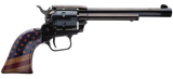 HERITAGE 22LR ONLY 6.5" BL US FLAG