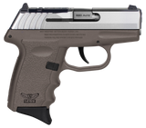 SCCY Industries CPX3TTDERDRG3 CPX-3 RD 380 ACP 10+1 2.96" Flat Dark Earth Polymer/Serrated Stainless Steel Slide/Finger Grooved FDE Polymer Grip