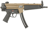 HK 81000629 MP5  Sports South Exclusive 22 LR 25+1 8.50" Barrel, Exclusive Flat Dark Earth Finish, No Stock (Sling Mount), Black Polymer Grip, Adjustable Rear Sight, Manual Safety