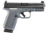 Ruger 19401 RXM  9mm 10+1 4" Black FNC Nitride Alloy Steel Barrel, Black FNC Nitride Optic Ready/Serrated Alloy Steel Slide, Stealth Gray Polymer Frame w/Accessory Rail, Textured Grip