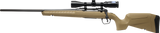 Savage Arms 32193 Axis 2 XP Combo Full Size 223 Rem 4+1 22" Black Sporter Barrel, Black Carbon Steel Receiver Drilled & Tapped, Flat Dark Earth Fixed Synthetic Stock, Weaver 3-9x40mm Scope, Left Hand