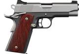 Kimber Mfg, Inc 3000258 CDP Pro 9mm Luger 9+1 4" Stainless Steel Barrel, Kimpro II Silver Serrated Stainless Steel Slide, Kimpro II Gray Aluminum Frame w/Beavertail Rosewood Grip