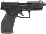 Taurus 12TX22141 TX22 Gen 2 Full Size Frame 22 LR 16+1/22+1 4.60" Matte Black Threaded Barrel, Black Hard Coat Anodized Serrated Slide, Adjustable Rear Sight, Black Polymer Frame w/Picatinny Rail