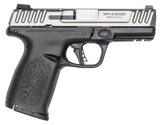 Smith & Wesson 13936 SD40 2.0 Compact Frame 40 S&W 14+1 4" Stainless Steel Barrel, Satin Serrated Stainless Steel Slide, Black Polymer Frame w/Picatinny Rail, Textured Grip