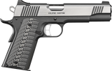 Kimber Mfg, Inc 3000239 Eclipse Custom 10mm Auto 8+1 5" Stainless Match Grade Barrel, Charcoal Gray Serrated Stainless Steel Slide, Charcoal Gray Stainless Steel Frame w/Beavertail, G10 Grip